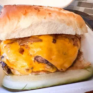 Carry out Smash burger. Mmm!
