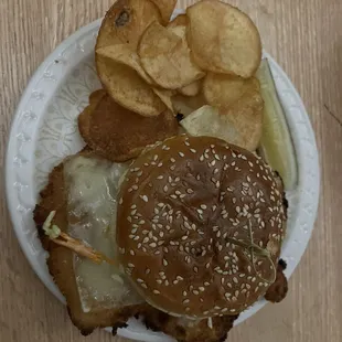 Chicken Schnitzel Sandwich