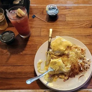 Benny eggs and bloody