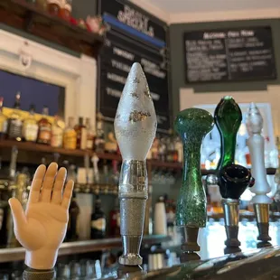 Handles by a local artist!