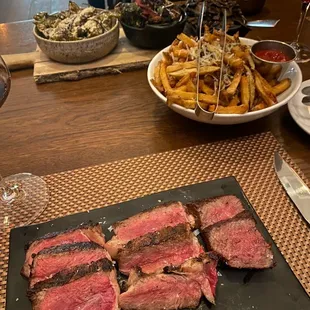 steak, food