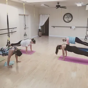 TRX planks
