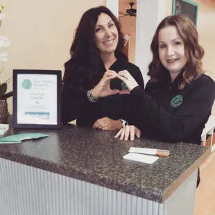 Michelle and Jeannee Owners and Instructors