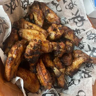 Smoked wings