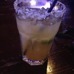 Home made margs! What a surprise. Delicious!