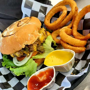 Green Chili Cheeseburger