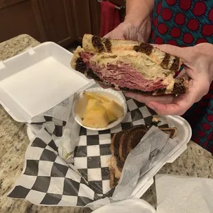 Rueben sandwich