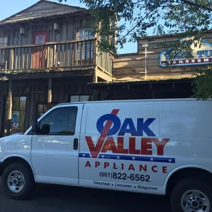 Our new location! Oak Valley Appliance now at 118 E F ST, in downtown Tehachapi