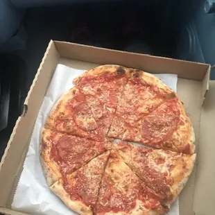 Got to try the pizza it' has a firebrick oven crust it is so awesome