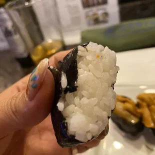 Hard Packed rice