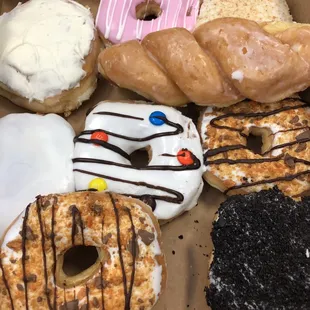 Variety donuts