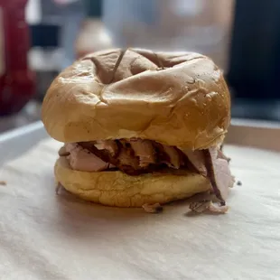 SMOKED TURKEY BREAST sandwich