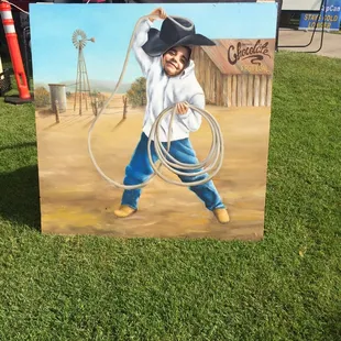 Probably cutest cowgirl you will ever see!