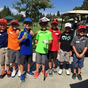 Junior golf camp