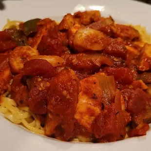 Cajun Chicken Pasta is delicious