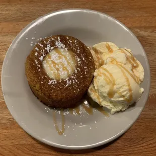 Pumpkin Lava cake