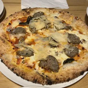 Vodka Meatball Pizza Rossa