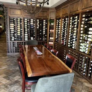 Right when you walk in...