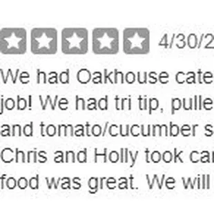 5-star Review!