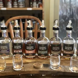 a selection of bottles