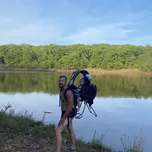 Hiking down by Pole lake!
