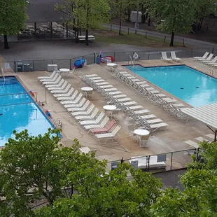 Volleyball Pool and Conversation Pool