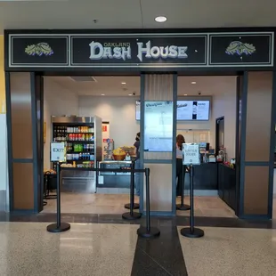 Storefront at gate 27