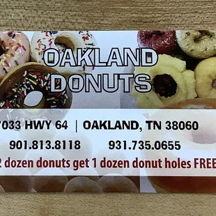Our new and improved location, same great owners and amazing donuts!