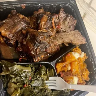 Oxtail &amp; Brisket plate from Ate-o-clock catering pop up. So yummy!