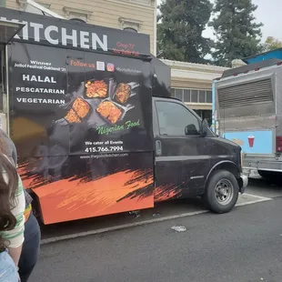 One of the food trucks