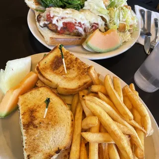 Turkey Melt Sandwich Lunch