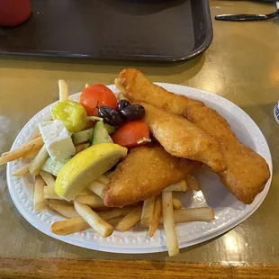 Cod Fish Fry Platter
