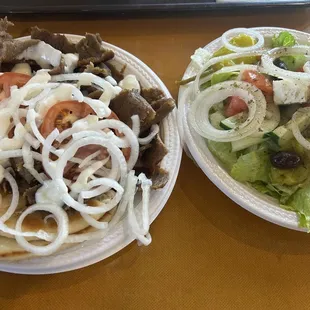 Gyro platter