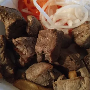 Beef shish kabob