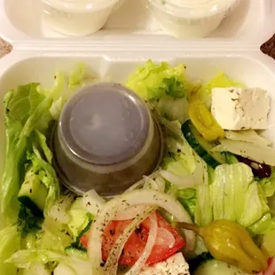 With the gyro platter!