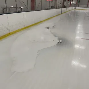 Bad ice condition