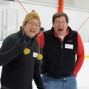 We tried CURLING at OIC!