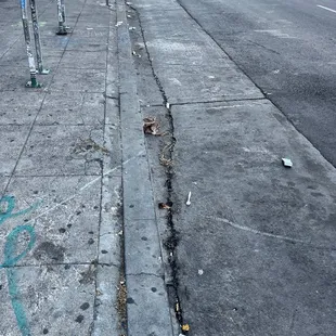 Street sweeping not up to par.