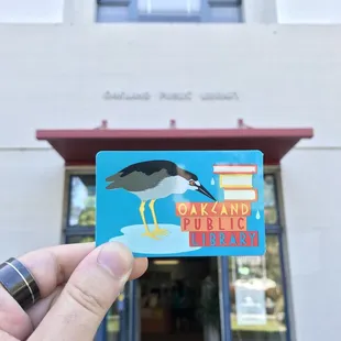 Oakland Library Card