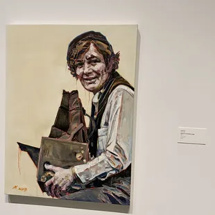 Hung Liu ~ Portrait of Dorothea Lange {9/3/2023}
