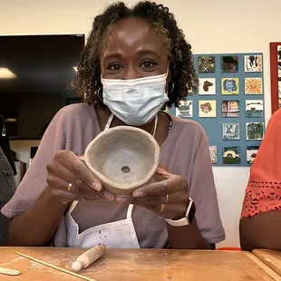 My plant potter in the making