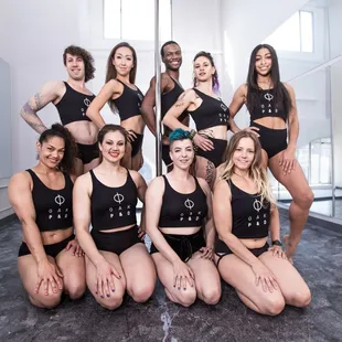 Oakland Pole and Dance Instructor Team 2018