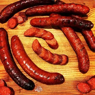 Our wide variety of sausages are a hit everywhere they go. Summertime sausages are a favorite for everyone!