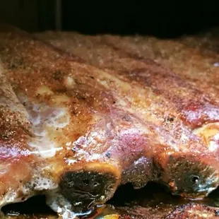 St. Louis Ribs in the rib smoker!