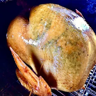 One of our turkeys from our Thanksgiving orders.. they were delish!!!