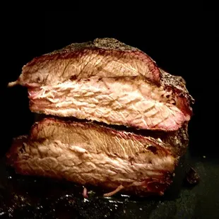 Low and slow Oak smoked beef brisket
