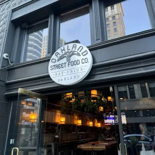 Outside sign