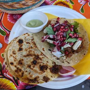 6th Anniversary Party - Xulo quesadilla and taco
