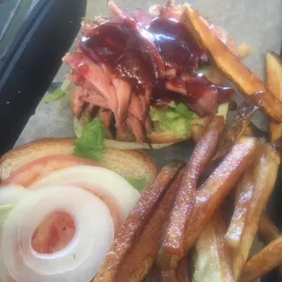Rib Burger!!