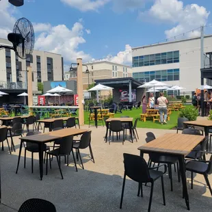Outdoor seating